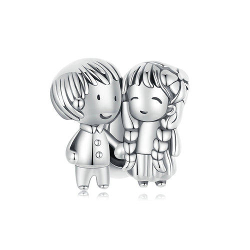 Little Boy &  Girl Charm