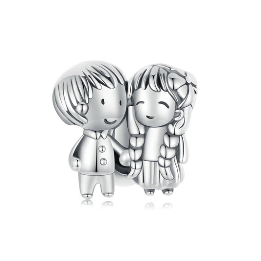 Little Boy &  Girl Charm