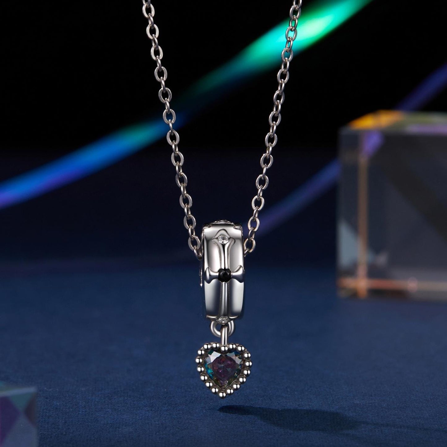 Cross Stopper Beads Charm