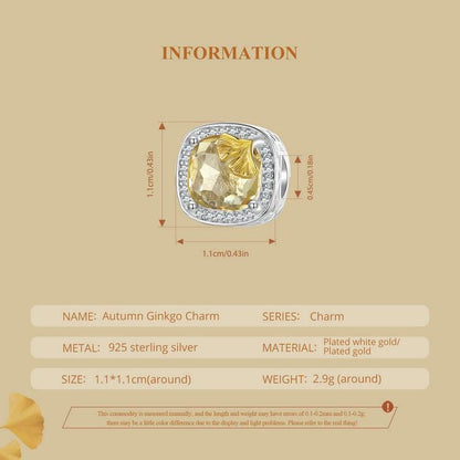 Autumn Ginkgo Charm