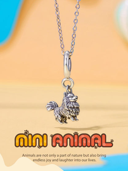 Pomeranian Locket Pendant Charm
