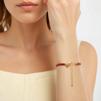 Lucky Red Cord Bracelet
