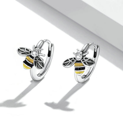 Mini Bee Stud Earrings