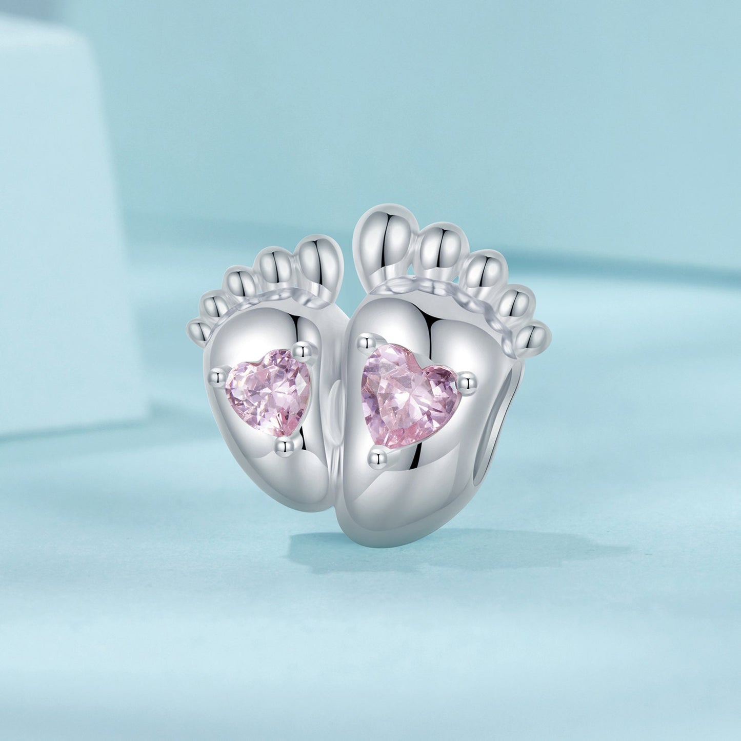 Love Footprint Charm