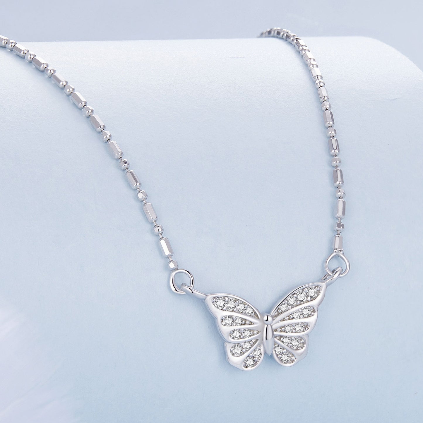 Fluttering Butterfly Necklace