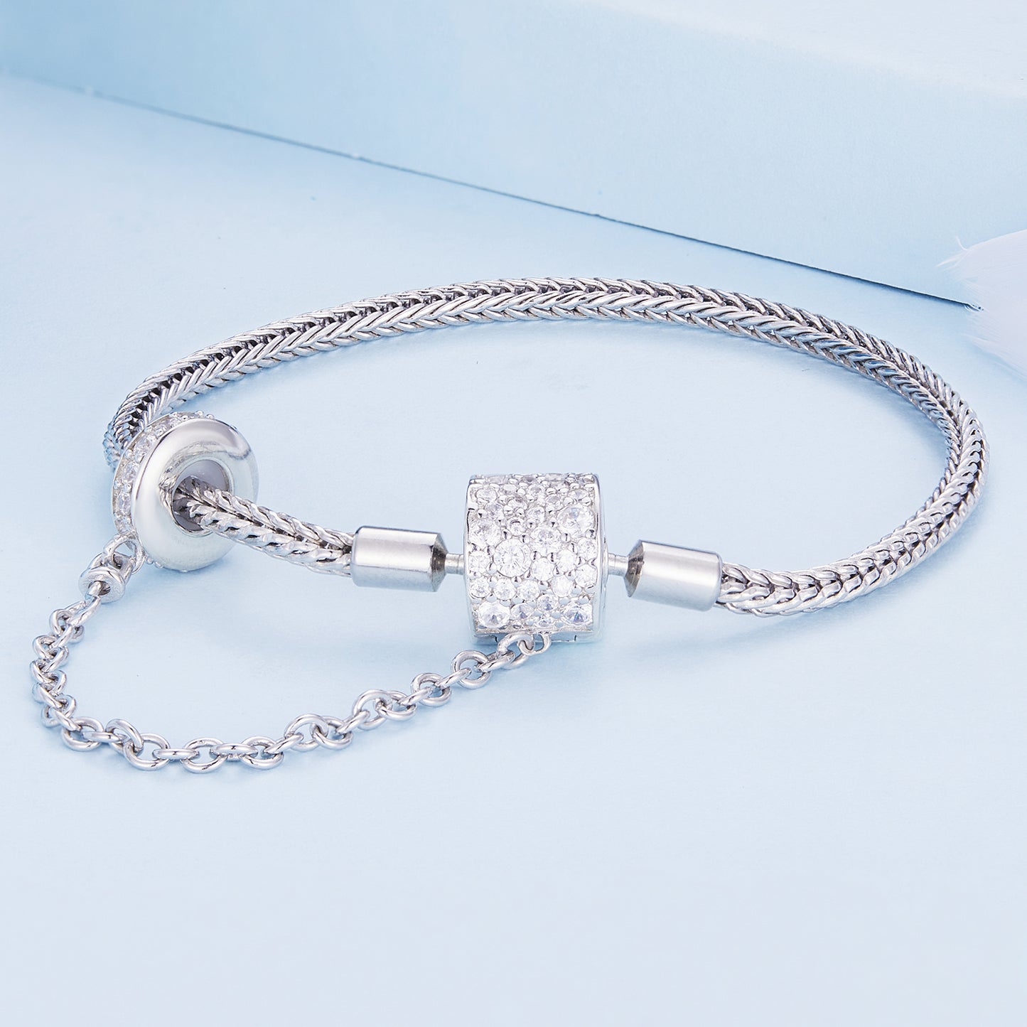 Classic Sparkling Zircon Bracelet