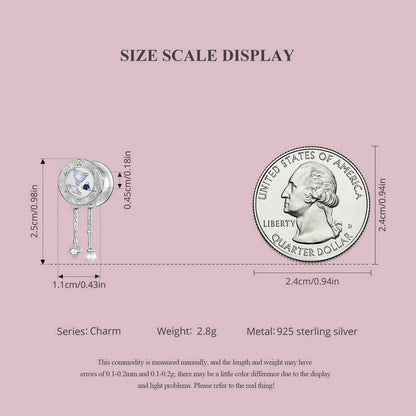 Romantic tableware Bead Charm