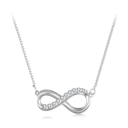 Moebius Strip Moissanite Necklace