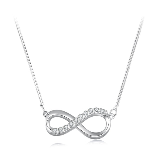 Moebius Strip Moissanite Necklace