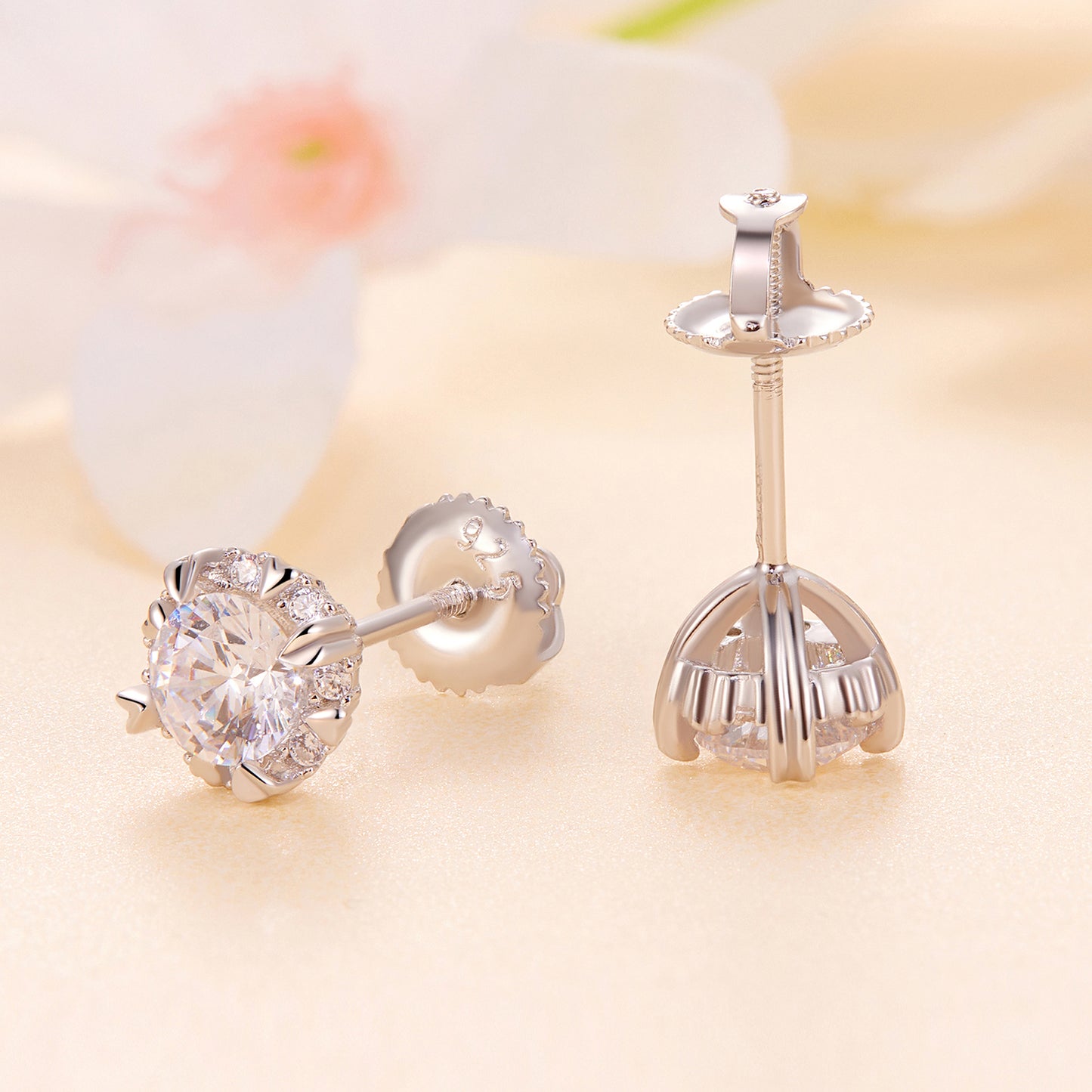 Elegant Moissanite Studs