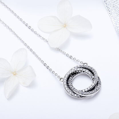 Minimalist Chic Sterling Silver Necklace