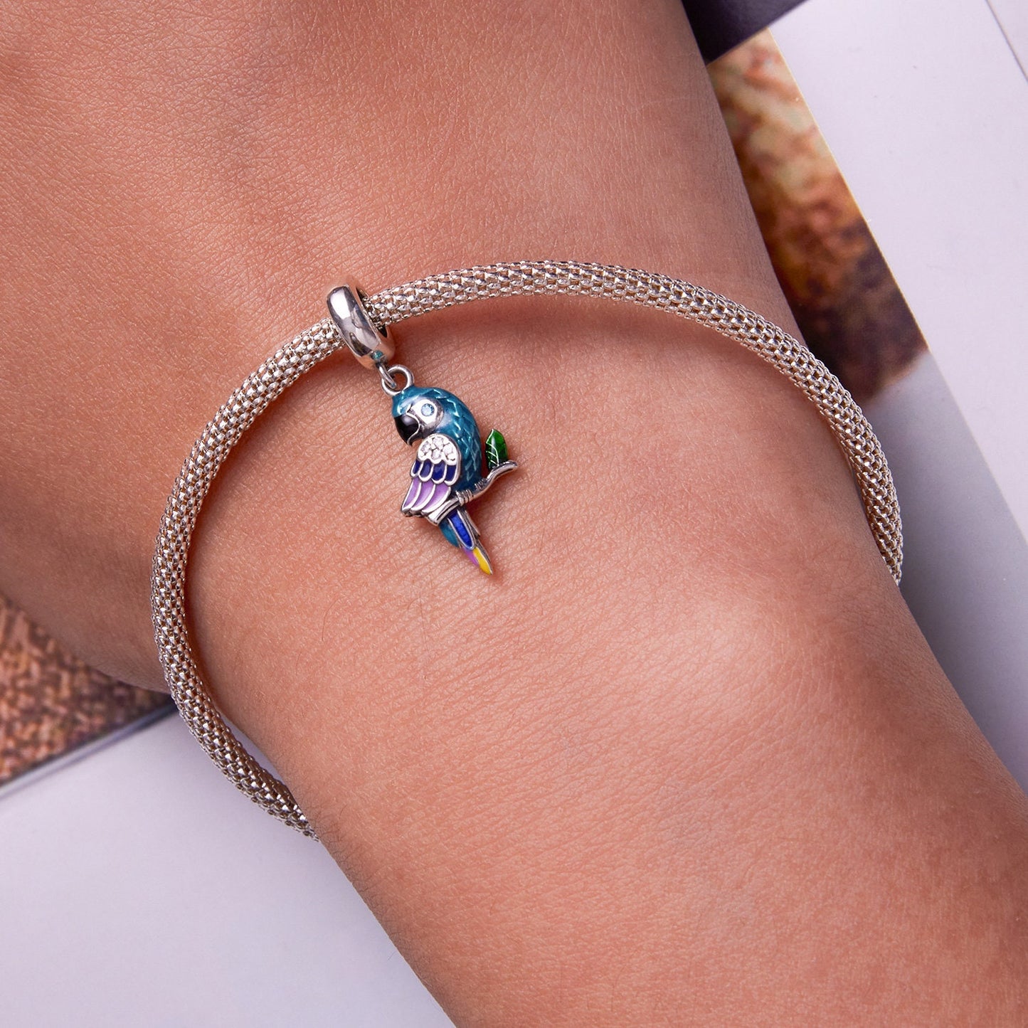 Parrot Pendant Charm