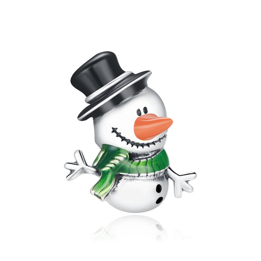 Christmas Theme Snowman Charm