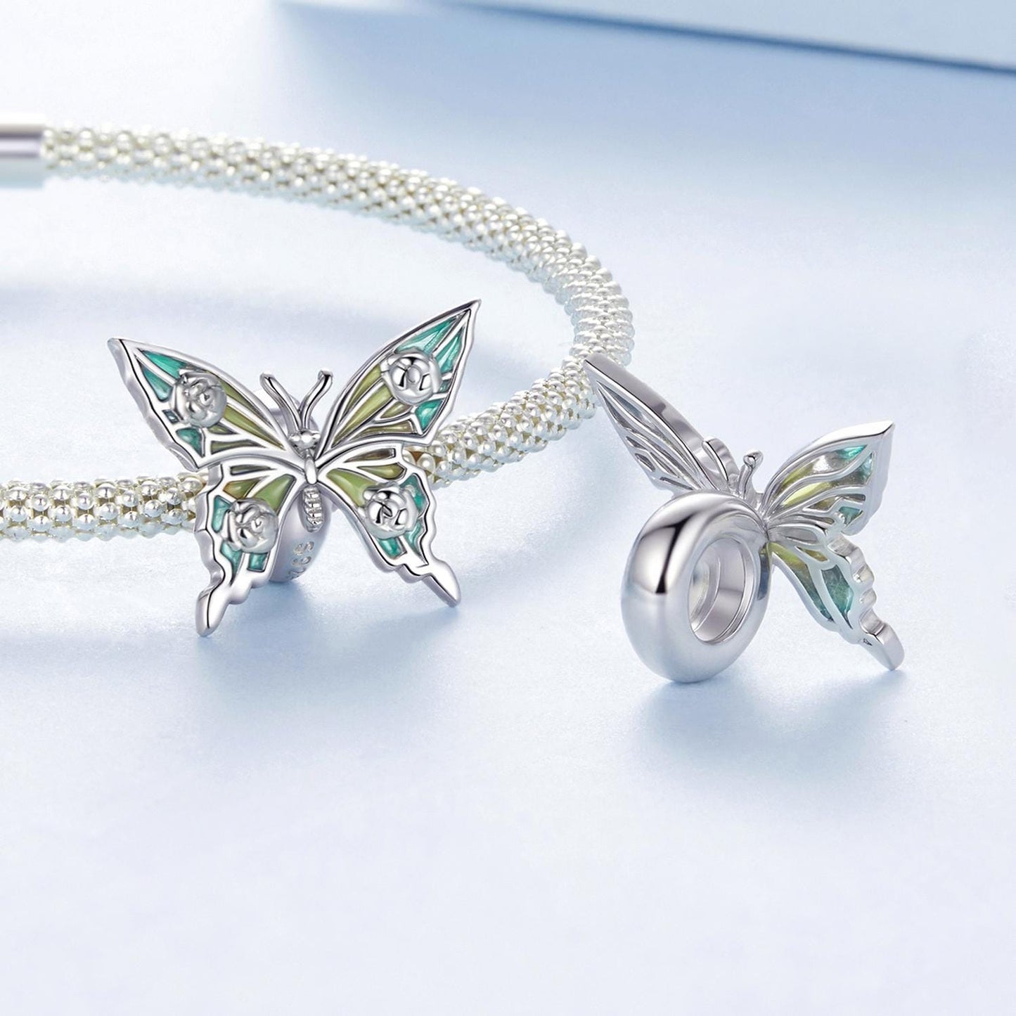 Butterfly Silicone Beads Charm