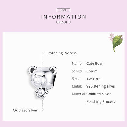 Cute Bear Charm