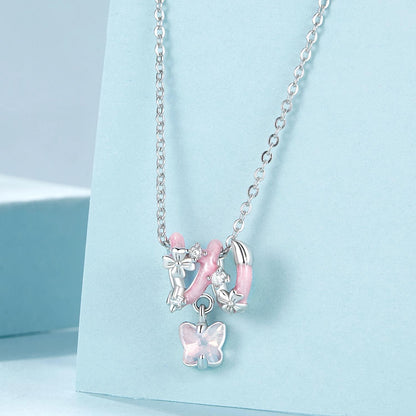 Butterfly Flower Charm