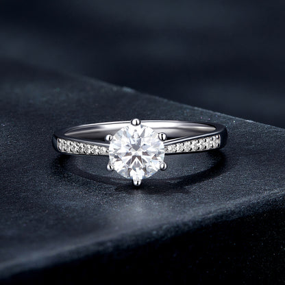 Dazzling Moissanite Ring