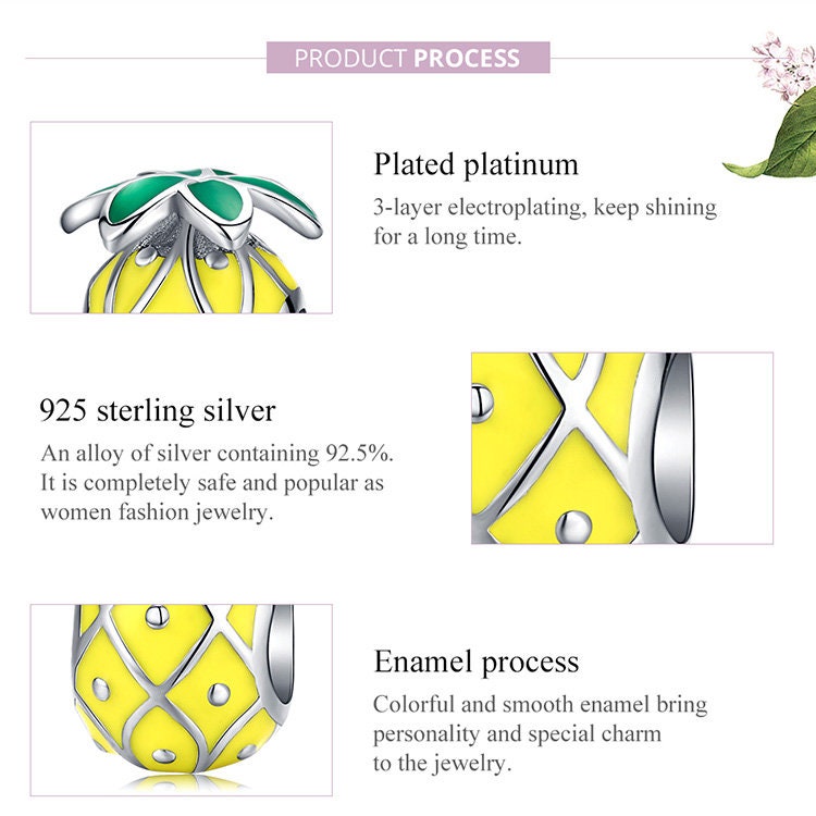 Pineapple Charm