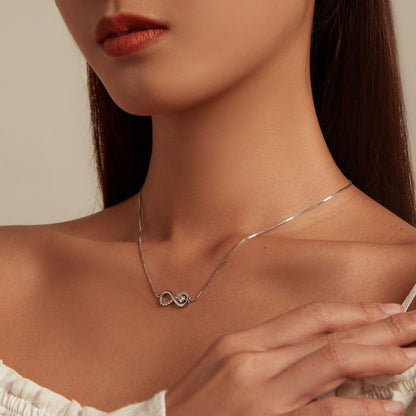 Infinite Heart Pendant Necklace