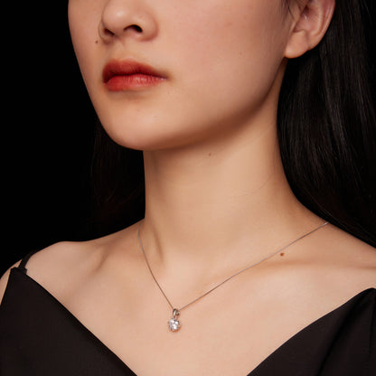 1ct Moissanite Necklace