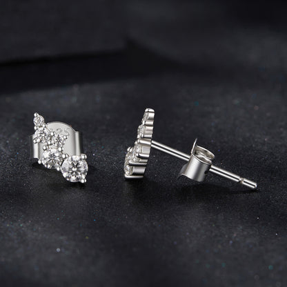Bubble Moissanite Studs