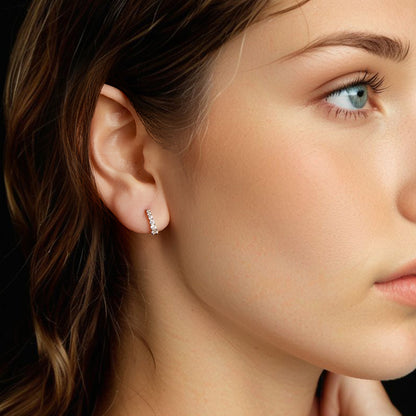 Moissanite Ear Climbers