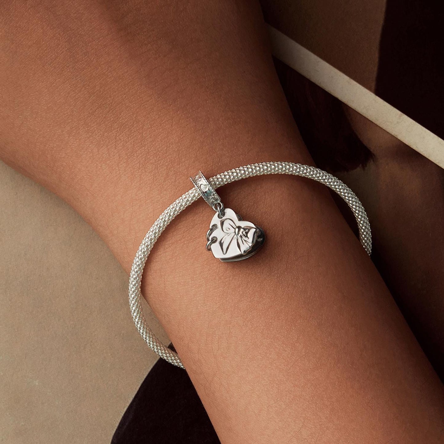 Love Notepad Pendant Charm