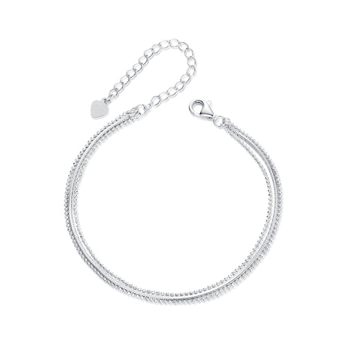 Minimalist Triple-Layer Bracelet