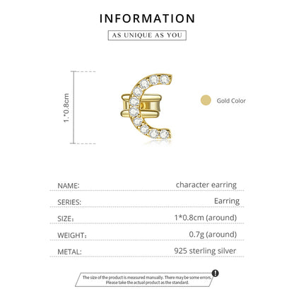 Symbol Stud Earrings