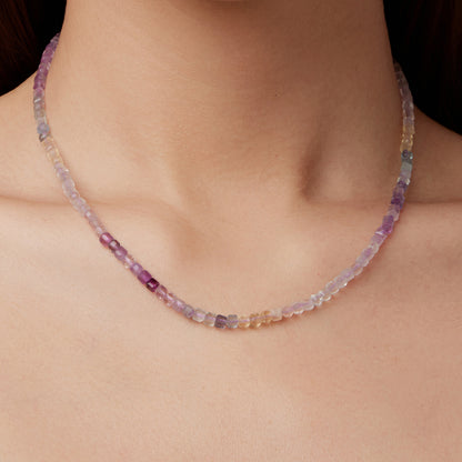 Fluorite Crystal Necklace