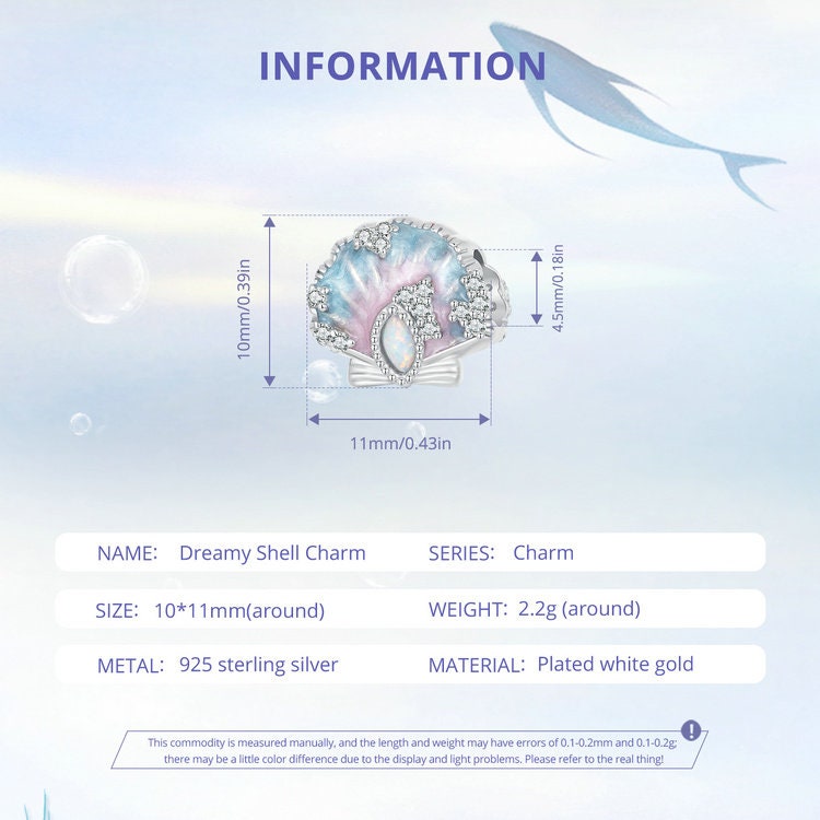 Dreamy Shell Charm