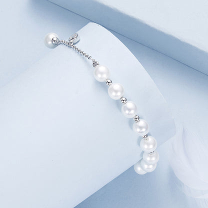 Pearl Embellished Tassel Bracelet