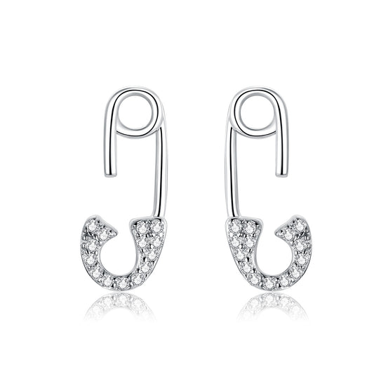 Love Pin Stud Earrings