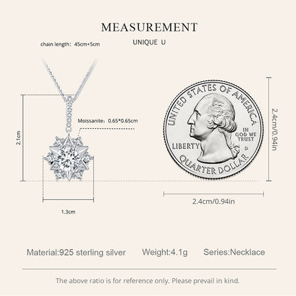 Dazzling Moissanite Necklace