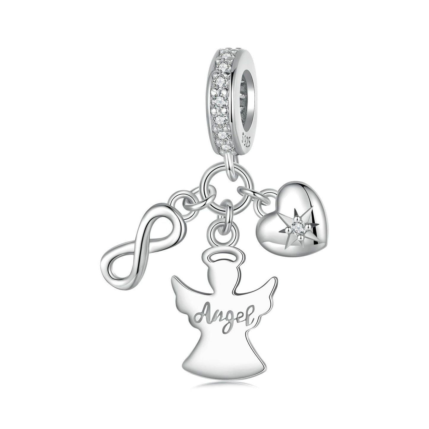 Guardian Angel Pendant Charm