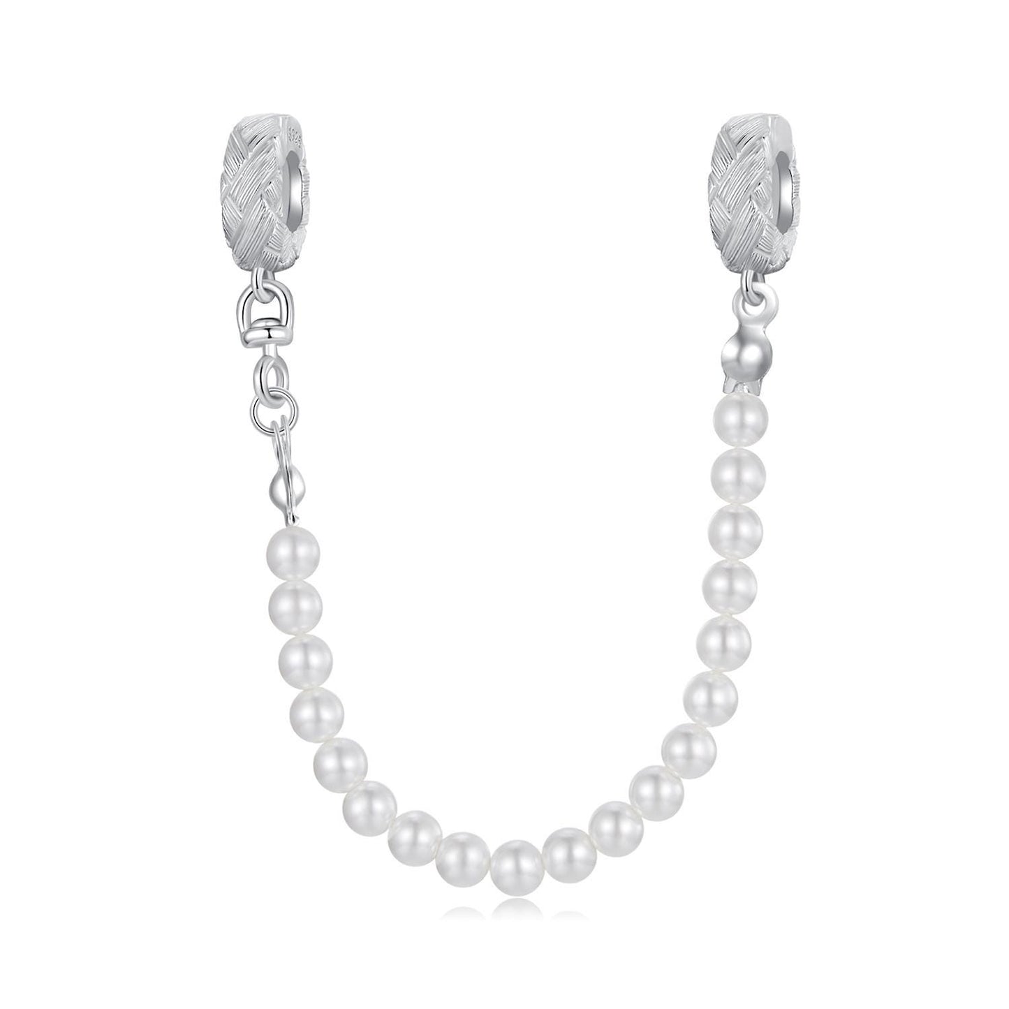 Weaved Safety Chain Charm