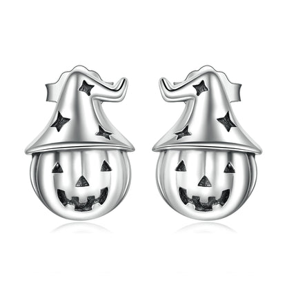 Halloween Pumpkin Stud Earrings