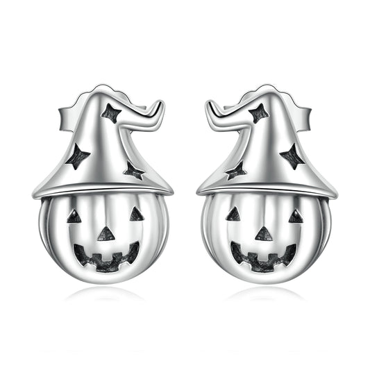 Halloween Pumpkin Stud Earrings