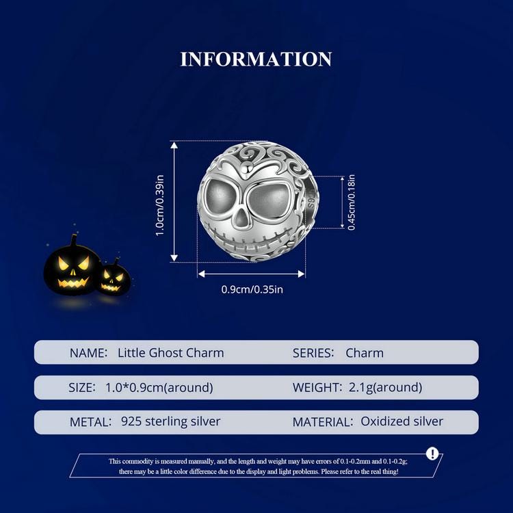 Little Ghost Charm
