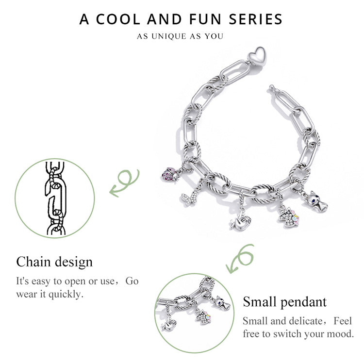 Paperclip Romance Bracelet