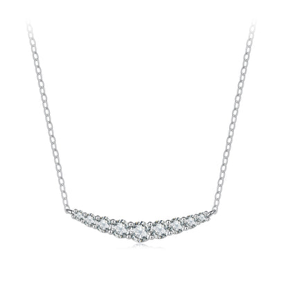 Smiling Face Moissanite Necklace