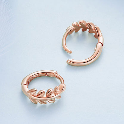 Leaf Clip Earrings