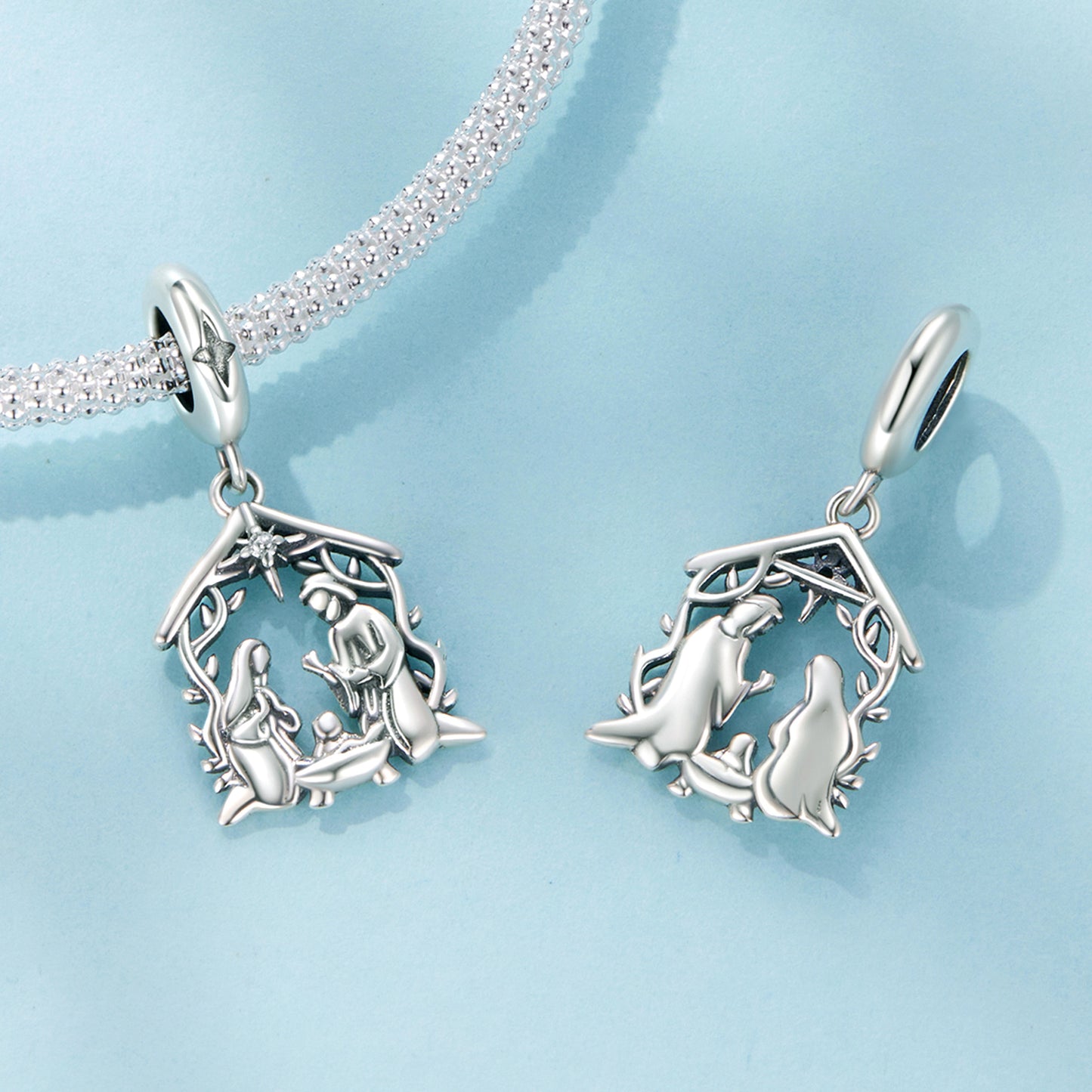 Nativity of Jesus Pendant Charm