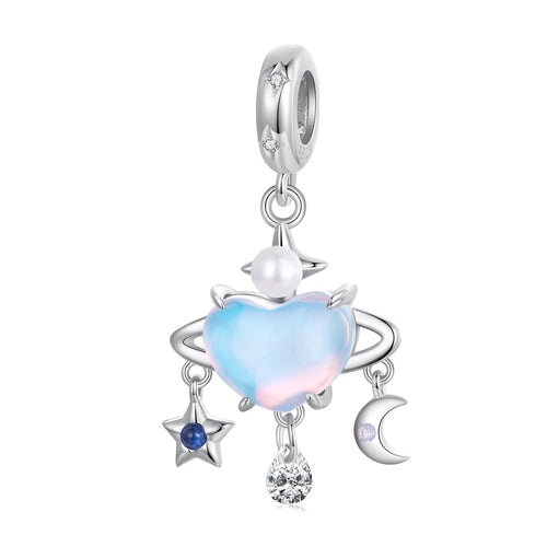 Blue Planet Pendant Charm