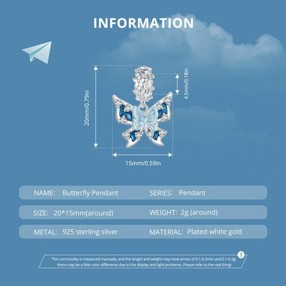 Butterfly Pendant Charm