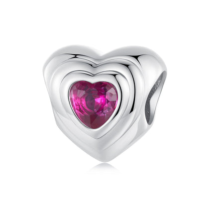 Classic Heart Halo Charm