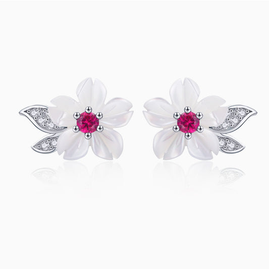 Shell Flower Earrings