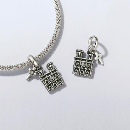 Notre Dame de Paris Pendant Charm