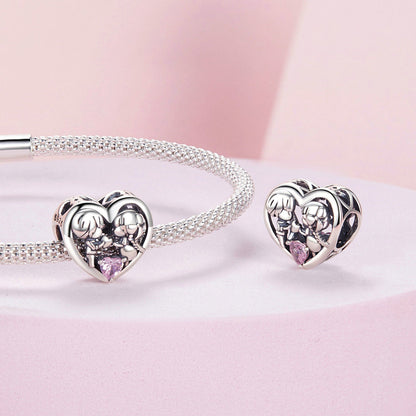 Little Boy &  Girl Charm