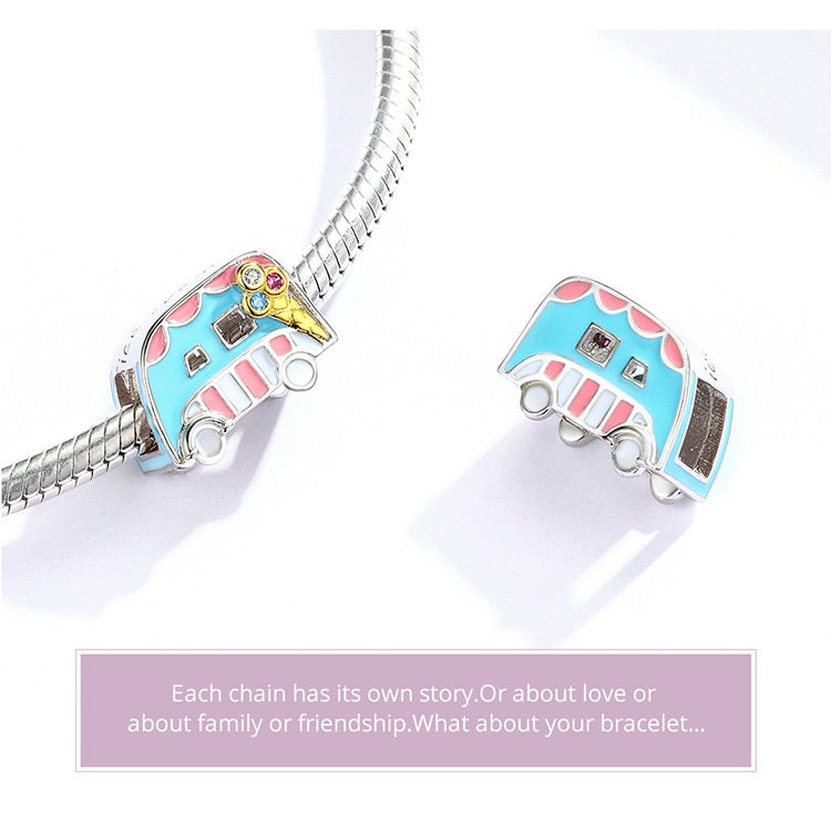 Ice Cream Truck Charm